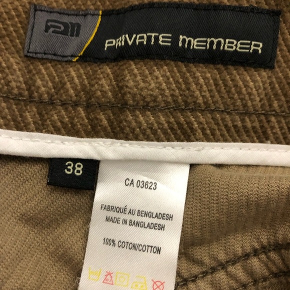 Men’s Tan Cords. Size 38 - Picture 7 of 7